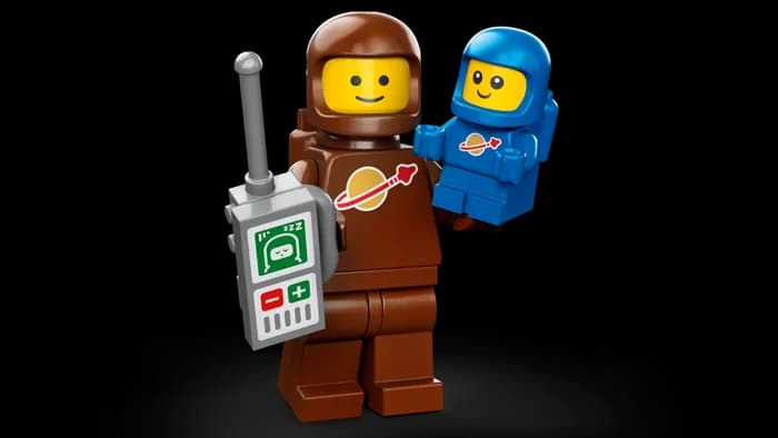 Brown Astronaut and Spacebaby