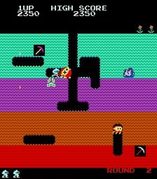 Zig Zag (bootleg Dig Dug conversion on Galaxian hardware, set 1)